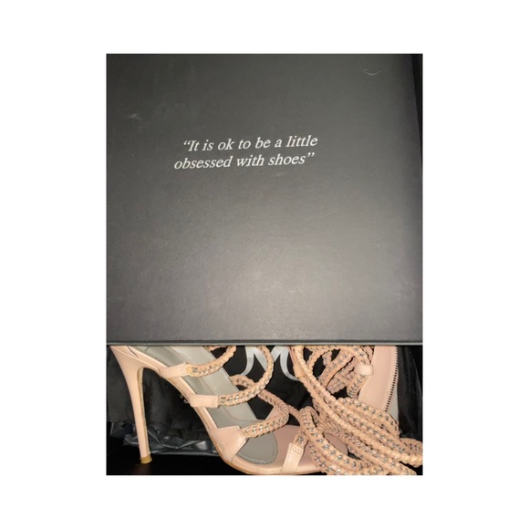 Monika Chiang 
IMENA II NUDE CALF SANDAL - Picture 3 of 6